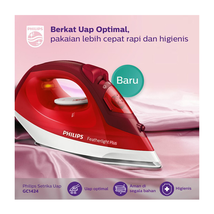 Philips Setrika Steam - GC1424/45